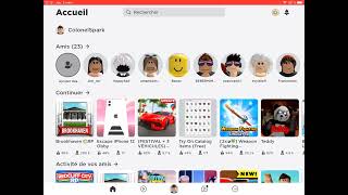 Tuto comment changer son prénom roblox [upl. by Ardnuahc321]