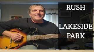 Lakeside Park  Riush  Guitar Lesson  Solo [upl. by Ellehcal]