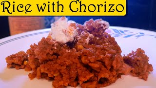 Spanish Style Rice with Chorizo  Simple Recipe that Tastes Great [upl. by Haeluj]