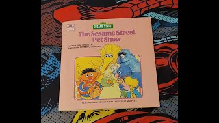 episode 766 the sesame street pet show 1983 book on tape [upl. by Eeladnerb]