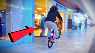 Riding BMX in a Shopping Mall [upl. by Liatnahs696]