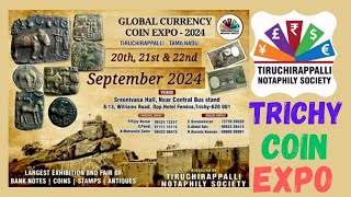 Trichy Coin expo 2024 commemorativecoins coin auctionhouse stamps tokens medals currency [upl. by Mauro224]