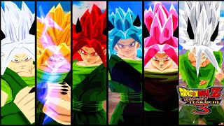 Xicor All Forms Transformation Update Mod  Dragon Ball Ultimate Budokai Tenkaichi 3 Mods [upl. by Naillil]