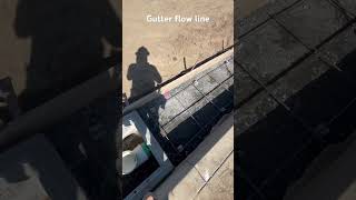 Flowlinegutterconstruction carpenterconcrete work california [upl. by Nedia]