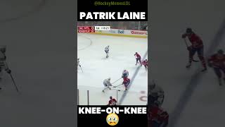 Canadiens Patrik Laine Leaves Game After Brutal KneeonKnee Collision with Cedric Pare [upl. by Aenil403]