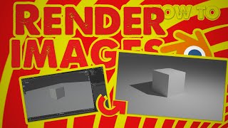 How to render an image Blender tutorial [upl. by Sirahc]