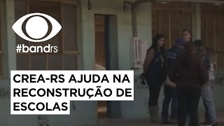 CREARS ajuda na reconstrução de escolas [upl. by Aihpos]