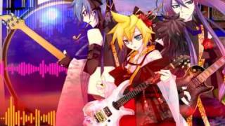 KAITO GAKUPO LEN Fleeting Moon Flower 刹月華 English SubVocaloid VanaNIce [upl. by Colbye]