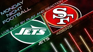 Jets vs 49ers Live Play by Play amp Reaction [upl. by Znieh]