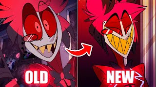 Hazbin Hotel Voices  Pilot VS Series [upl. by Enilesoj349]