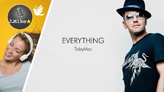 🕊️🎙️Everything  TobyMac  Karaoke [upl. by Enorahs872]