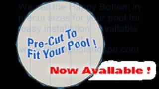 Happy Bottom Above Ground Swimming Pool Liner Pad Floor [upl. by Jaquith]