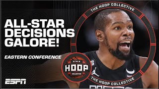 Eastern Conference’s DIFFICULT DECISIONS with AllStar selections 🍿  The Hoop Collective [upl. by Nesnaj151]