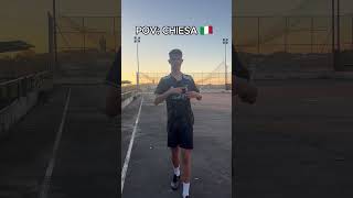 Federico Chiesa 😂 [upl. by Nuahsad]