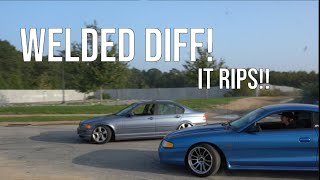 E46 gets a WELDED DIFF Trip to Mexico [upl. by Whale]