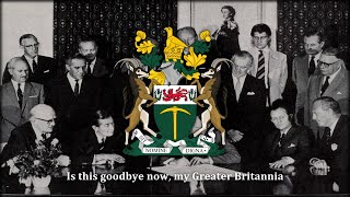 Farewell Britannia  Rhodesian UDI Song [upl. by Gall710]