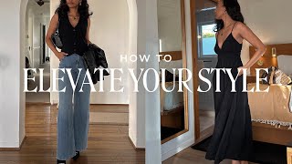 HOW TO MAKE YOUR OUTFITS BETTER  elevate your daily style ✨ [upl. by Jenine]