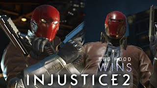 Injustice 2  Red Hood Battle Simulator medium [upl. by Esilegna]