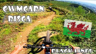 Cwmcarn  Risca  Wales Mtb [upl. by Atteynad]