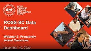 ROSSSC Data Dashboard Webinar 2 Frequently Asked Questions [upl. by Kaasi582]