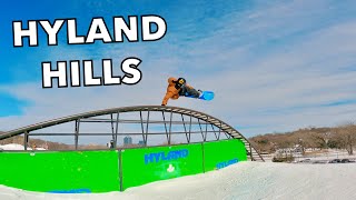 THE BEST PLACE To Snowboard ON EARTH Hyland Hills MN [upl. by Nitsraek]