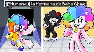 ¡De HUMANA a la HERMANA de BABA CHOPS en MINECRAFT [upl. by Durtschi]