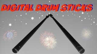 Black Series Digital Electronic Drum Sticks Demonstration [upl. by Hras215]