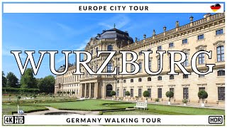 Discover Würzburg Germanys Hidden Gem  4K60fps Walking Tour [upl. by Savina]