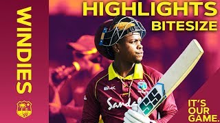 Windies vs England 3rd IT20 2019  Bitesize Highlights [upl. by Diad]