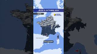 Météo du Jeudi 31 Octobre au Samedi 2 Novembre 2024 [upl. by Atsocal]