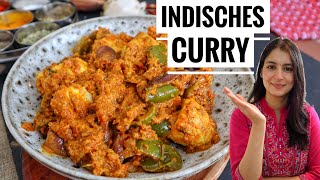 Indisches Curry mit selbstgemachter Gewürzmischung  KADAI PANEER  Lecker 🙏🏻 [upl. by Eveline]