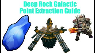 Deep Rock Galactic Solo Point Extraction  A Guide for Dummies  And not dummies [upl. by Nam3]