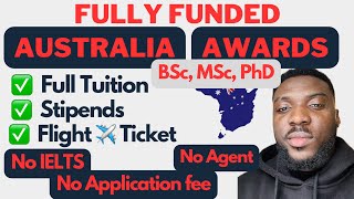 Fully Funded Australia Awards Scholarship for International Students 2024 [upl. by Halika]