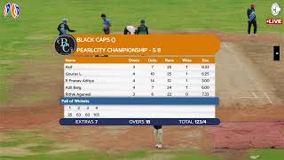 PEARCITY CHAMOINSHIPS8  BLACK CAPS vs GUTS N GLORY CRICKET CLUB [upl. by Jo-Anne]