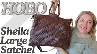 Hobo Sheila Large Satchel Bag Review [upl. by Northrop]