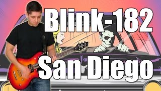 Blink182  San Diego Instrumental [upl. by Hoeve434]