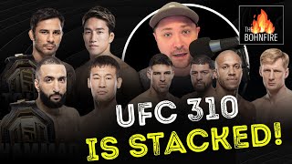 UFC 310 is STACKED Reaction to Belal MuhammadShavkat Rakhmonov Alexandre PantojaKai Asakura [upl. by Vtarj11]