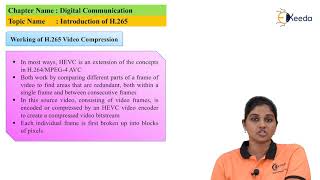 Introduction of H264mpeg 4 Compression Technology Digital Communication TV and Video Engineering [upl. by Nessie]