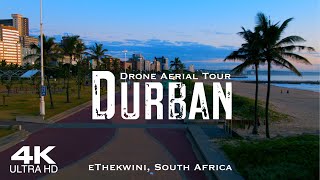 DURBAN 2024 🇿🇦 Drone Aerial 4K  eThekwini KwaZuluNatal South Africa [upl. by Ames50]