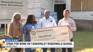 750K given to rehabilitate Tankersley Rosenwald School [upl. by Ing445]