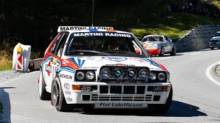 Lancia Delta HF Integrale EVO Goup A Details Start up and Track action [upl. by Selhorst]