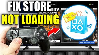 How To Fix PlayStation Store Not Loading Or Slow On PS4  Easy Guide [upl. by Alyn]