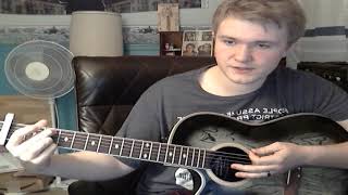 Front Porch Step  Drown Tutorial Acoustic Full Song [upl. by Gray]