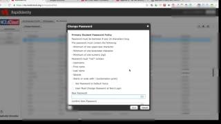 ACS Change Student Passwords in NCEdCloud [upl. by Ahseyk206]