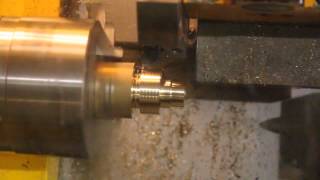 EMCO 6P 120 CNC Turning [upl. by Elwaine]