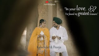 PRE WEDDING FILM 2024  KULWINDER amp POOJA  4k  PUNJAB  PREET PHOTOGRAPHY  INDIA prewedding [upl. by Anileve607]