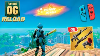 Fortnite Nintendo Switch Reload Gameplay 43 Kill Win [upl. by Healion]