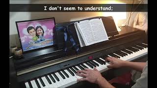 I Know Who Holds Tomorrow Piano Accompaniment  Traditional Hymn [upl. by Wehtam963]