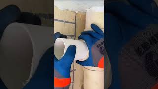 Balcony sewer pipe repair and reconstruction construction plumberplumbing plumbingexperts [upl. by Aibonez]