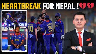 SA vs NEP  Heartbreaking loss for Nepal against South Africa Fans बोले quotहार कर भी जीत गई Nepalquot [upl. by Alberta825]